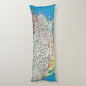 Systeemkaart van American Airlines Lichaamskussen (Achterkant (Verticaal))