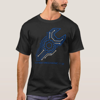Systeemmonteur 01 Auto Tech Geschenksleutel T-shirt