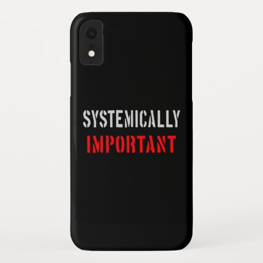 Systeemrelevant Case-Mate iPhone Case (Achterkant)