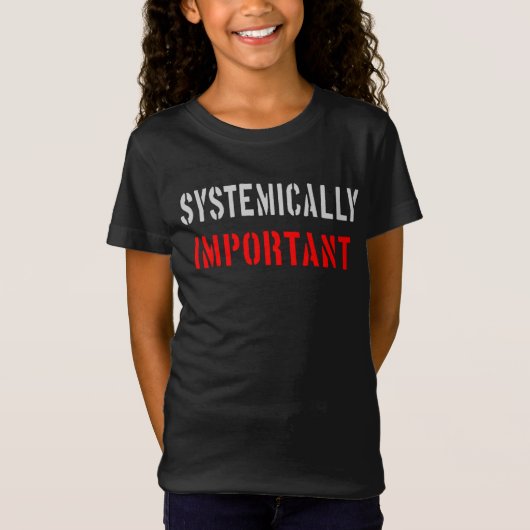 Systeemrelevant T-shirt (Voorkant)