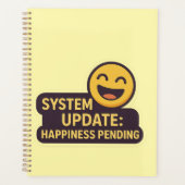 Systeemupdate: Geluk in behandeling – Grappige tec Planner (Voorkant)