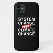 Systeemverandering niet klimaatverandering Case-Mate iPhone case (Achterkant)