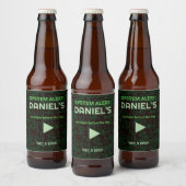 Systeemwaarschuwing Hacker Bachelor Party Bierlabe Bier Etiket (Flessen)