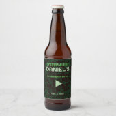 Systeemwaarschuwing Hacker Bachelor Party Bierlabe Bier Etiket (Voorkant)