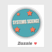 Systeemwetenschap Sticker (Vel)