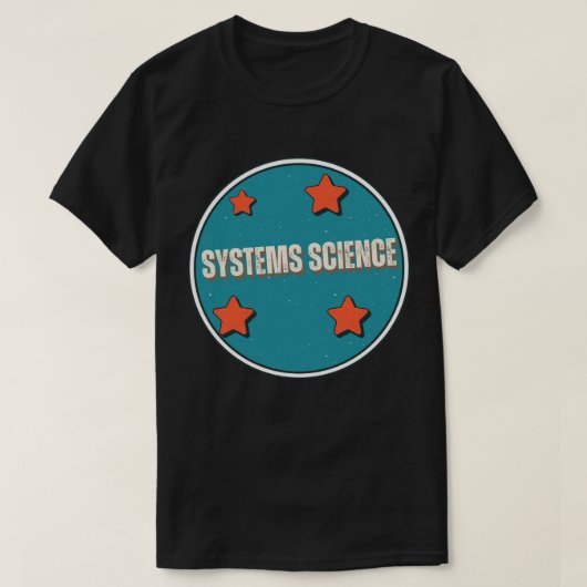 Systeemwetenschap T-shirt (Design voorkant)
