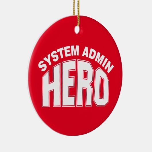 System Admin Hero Keramisch Ornament (Rechts)