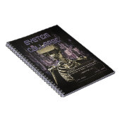 System Collapse - Techno-Dystopische Streetwear Notitieboek (Rechterzijde)