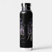 System Collapse - Techno-Dystopische Streetwear Waterfles (Links)