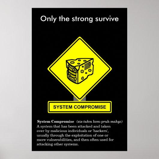 System Compromisbeveiliging Poster (Voorkant)