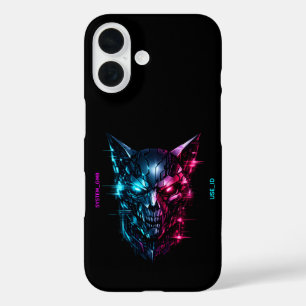 SYSTEM_GMR Cyberpunk Glitch Skull Tough  iPhone 16 Hoesje