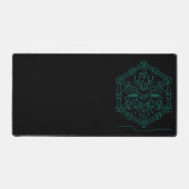 System Gmr Electric Blue Cyber Frame Gaming Bureaumat (Voorkant)