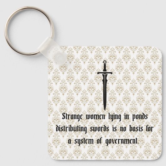 System of Government Keychain (Voorkant)