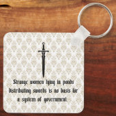 System of Government Keychain (Achterkant)