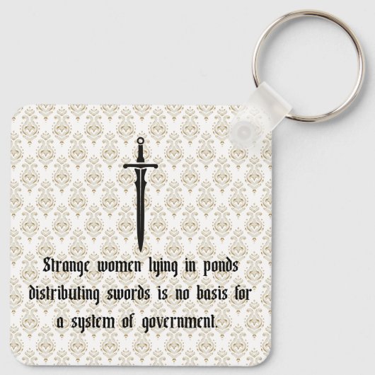 System of Government Keychain (Achterkant)