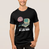 System Overthinking-Funny Design  Tri-Blend Shirt (Voorkant)