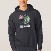 System Overthinking-Funny Retro Design  Hoodie (Voorkant)