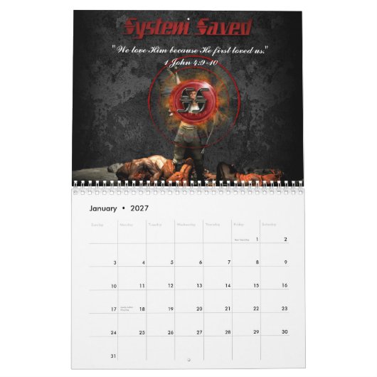 System Saved Calendar Kalender (Jan 2027)