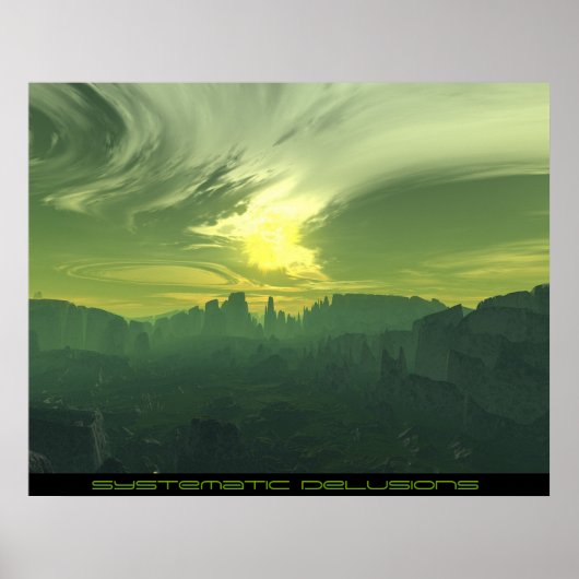 Systematische waanvoorstellingen poster (Voorkant)