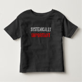 Systemisch belangrijk kinder shirts (Voorkant)