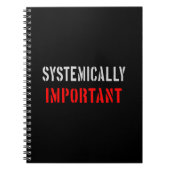 Systemisch belangrijk notitieboek (Voorkant)