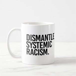 Systemisch racisme ontmantelen koffiemok