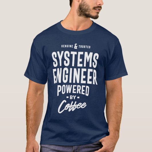 Systems Engineer Gift Funny Job Title Professional T-shirt (Voorkant)