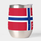 Syttende Mai 17 mei Noorse vlag op nationale feest (Links)