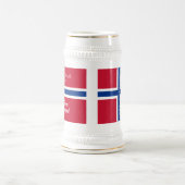 Syttende Mai 17 mei Noorse vlag op nationale feest Bierpul (Center)