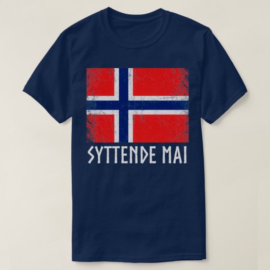 Syttende Mai nowegian Norway 4 T-shirt (Design voorkant)