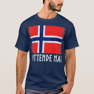 Syttende Mai nowegian Norway 4 T-shirt
