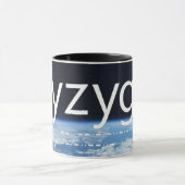 "Syzygy"-ontwerp (1) op 15oz ringer-mok Mok (Midden)