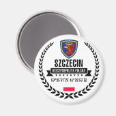 Szczecin Magneet (Voorkant / Achterkant)