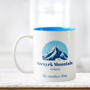 Szczyrk Mountain Resort Polen Polska Tweekleurige Koffiemok