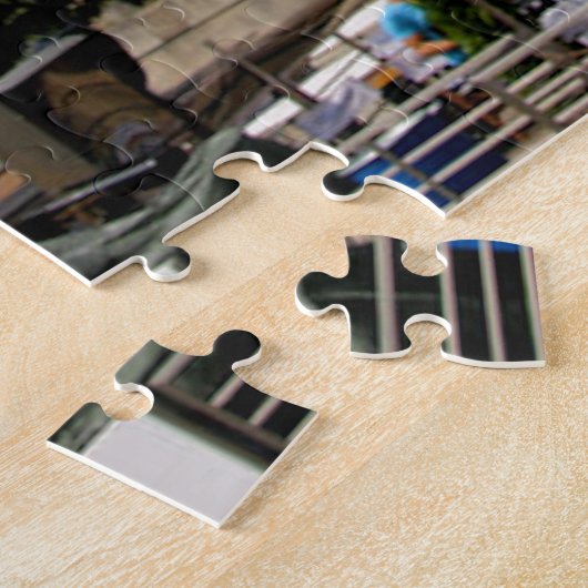 Széchenyi Chain Bridge, Boedapest, Hongarije Legpuzzel (Zijkant)