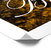 Szechenyi Chain Bridge Budapest, Hongarije Poster (Hoek)