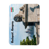 Szechenyi Chain Bridge en parlement van Boedapest Magneet (Verticaal)