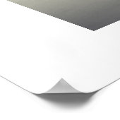 Szechenyi chain Bridge en Royal Palace Poster (Hoek)