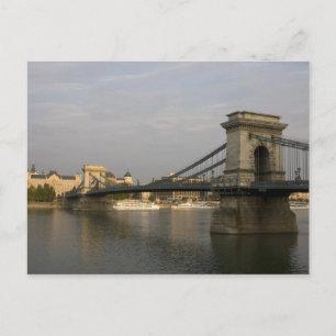 Szechenyi lanchid Szechenyi Chain Bridge), 2 Briefkaart