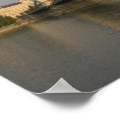 Szechenyi lanchid Szechenyi Chain Bridge), 2 Poster (Hoek)