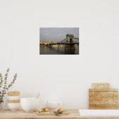 Szechenyi lanchid Szechenyi Chain Bridge), 2 Poster (Keuken)