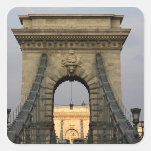Szechenyi lanchid Szechenyi Kettingbrug), Vierkante Sticker