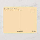 Széchenyi Square in Sopron Hungary Briefkaart (Achterkant)