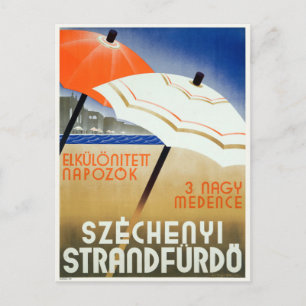 Széchenyi Strandfürdő Hongarije  Briefkaart