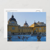 Szechenyi Thermal Baths, Budapest Briefkaart (Voorkant / Achterkant)