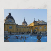 Szechenyi Thermal Baths, Budapest Briefkaart (Voorkant)