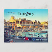Szechenyi Thermal Spa Baths Budapest Hongarije Briefkaart (Voorkant)