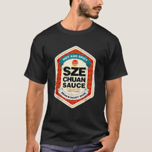 Szechuan saus grappig specment Halloween kostuum T T-shirt