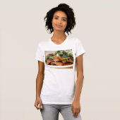 Szechwan Beef Broccoli Food Dinner T-shirt (Voorkant volledig)