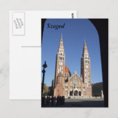 Szeged Briefkaart (Voorkant / Achterkant)